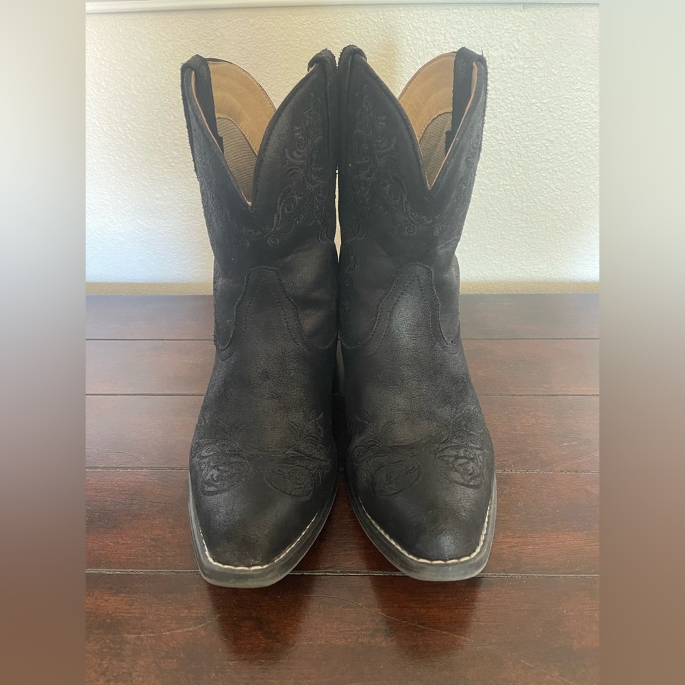 Roper Women’s Riley Vintage Short Western Boots - Snip Toe - size 10 - Picture 2 of 9